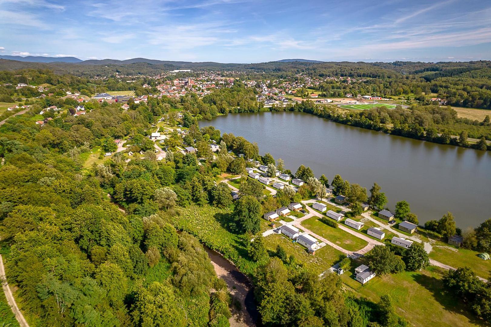 Camping Les Ballastieres - Vosges Du Sud Champagney エクステリア 写真