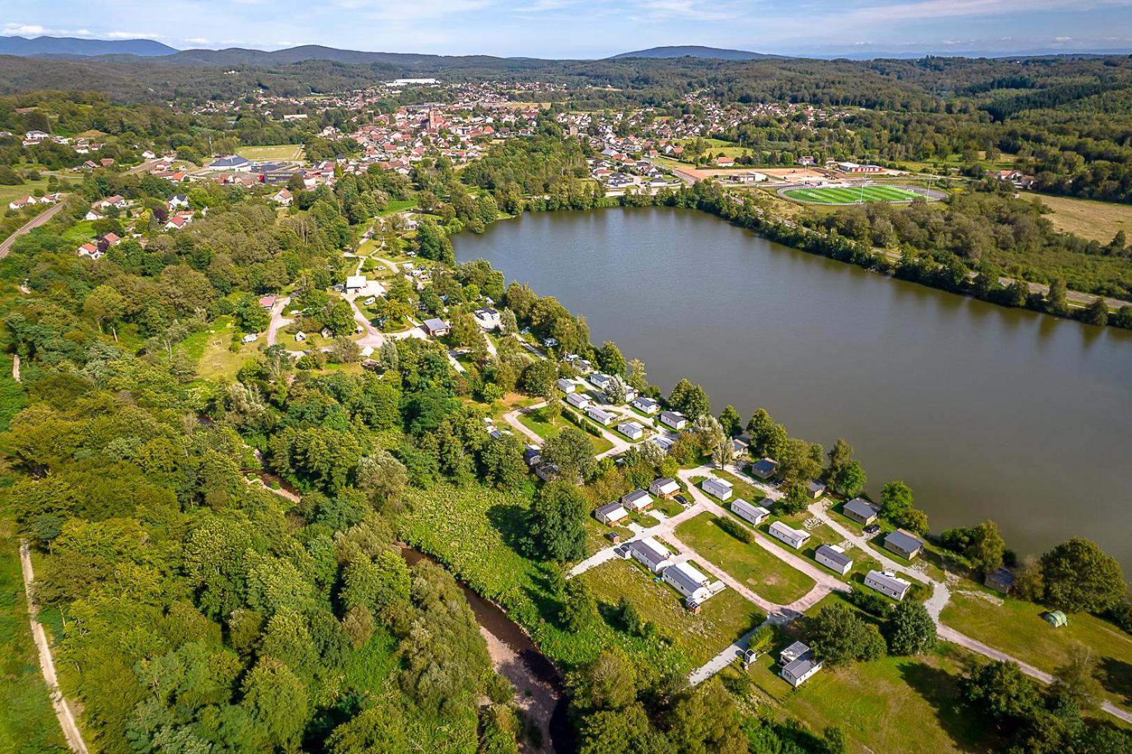 Camping Les Ballastieres - Vosges Du Sud Champagney エクステリア 写真